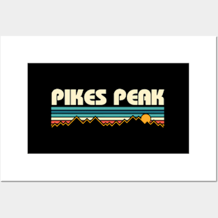 Pikes Peak Colorado Mountain Posters and Art